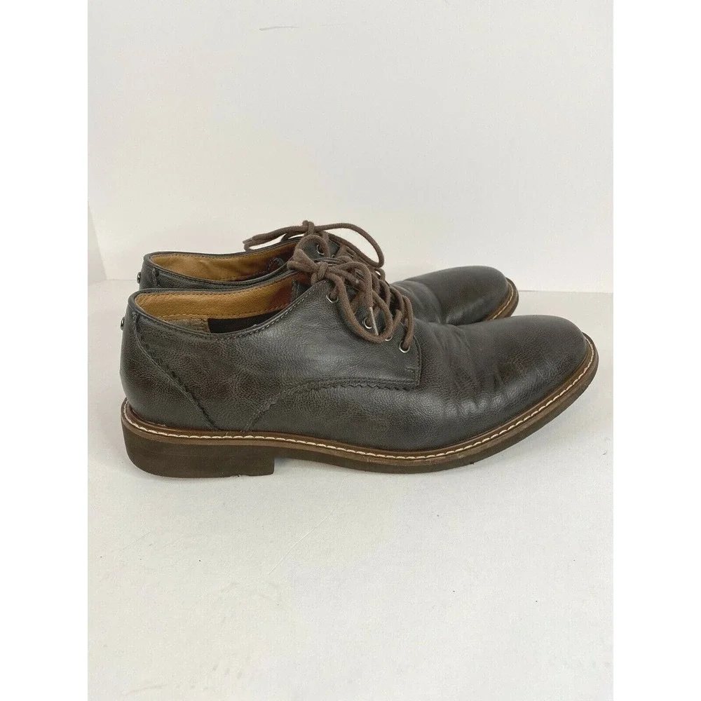 Guess Men Dress Shoes Brown Size 8 Low‎ Top Round Toe Oxford